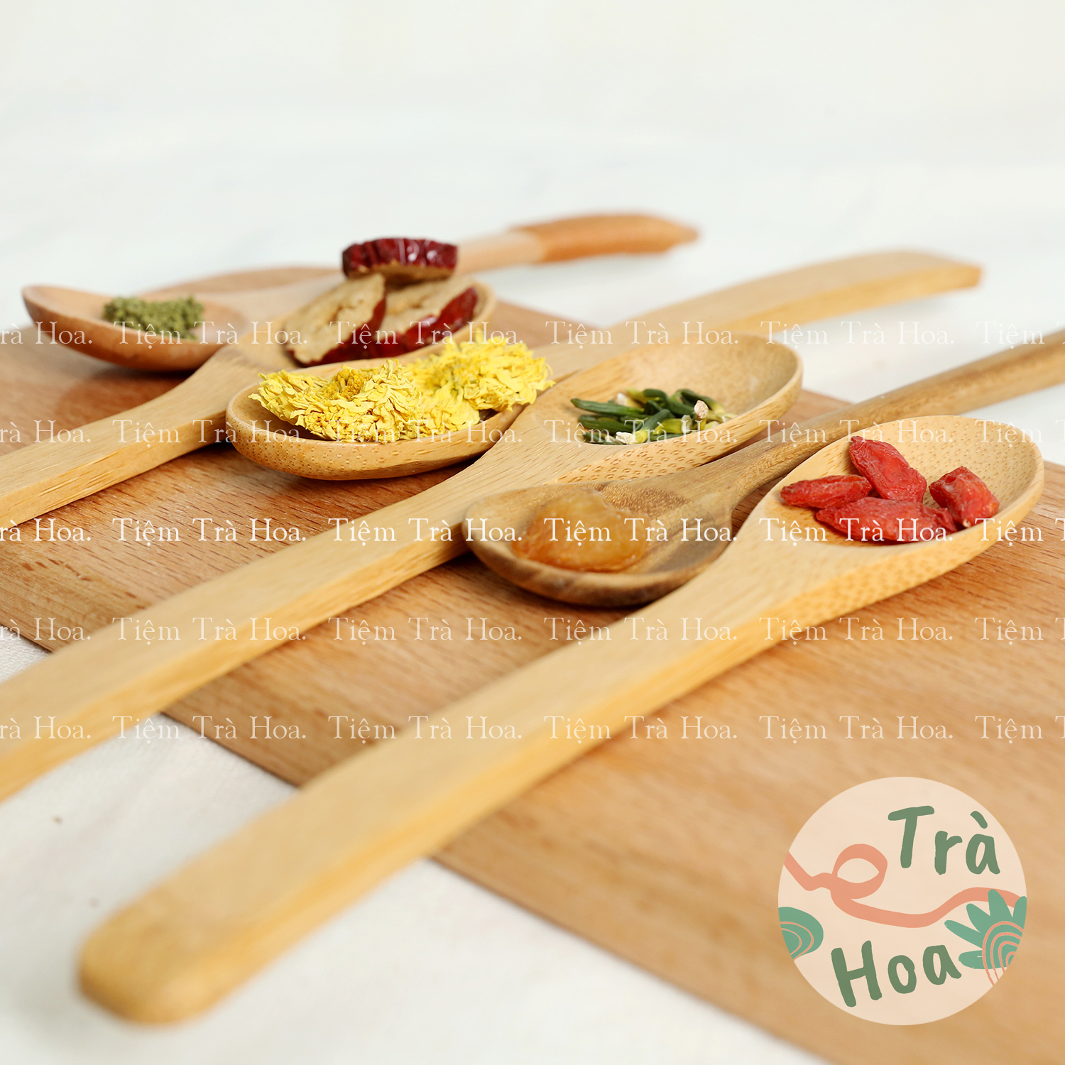 (Set 10 gói)Trà An Thần 6 vị (Hoa Cúc, Kỷ Tử, Táo Đỏ, Tim Sen, Nụ Tam Thất, Nhãn Nhục)