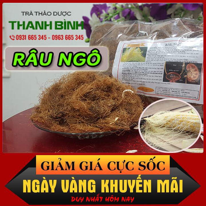 Râu Ngô Khô 100G Hàng Cty Chất Lượng - Thảo Dược Thanh Bình