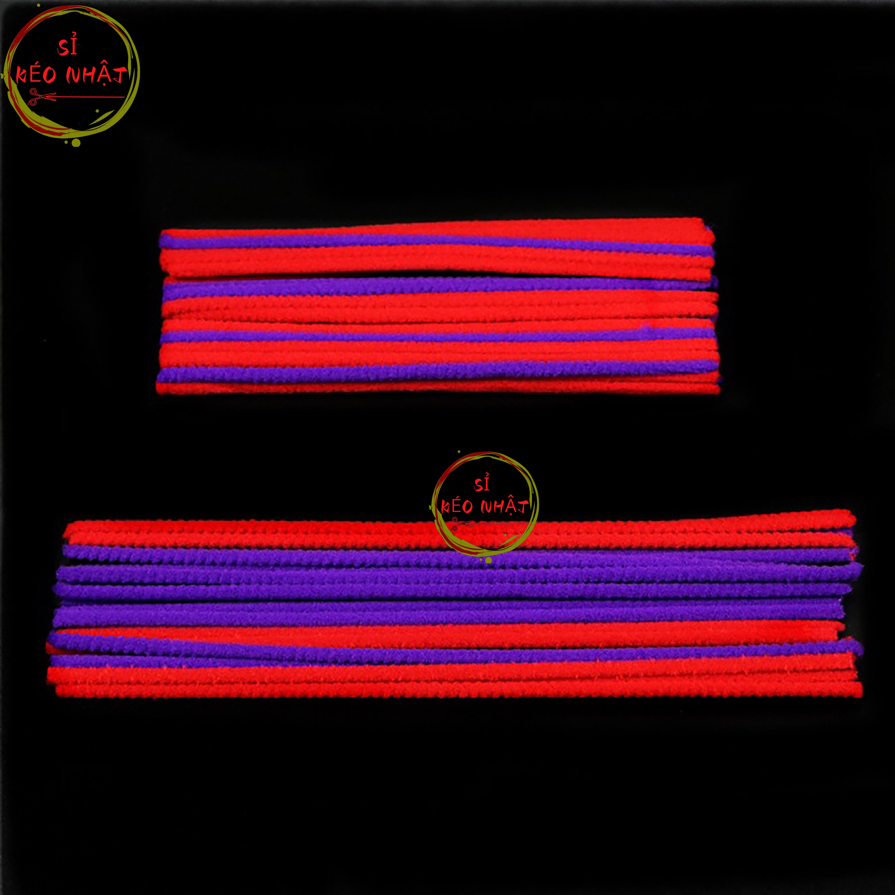 Kẽm nhung uốn tóc sợi to Uốn Sợi Kẽm Ruffled ( Rối Phồng )
