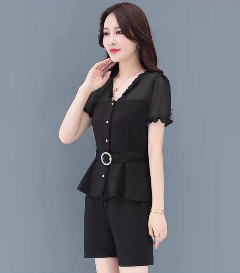 Set bộ đồ nữ big size có size 80kg ngắn cực đẹp cho các nàng , siêu tôn dáng baovy store