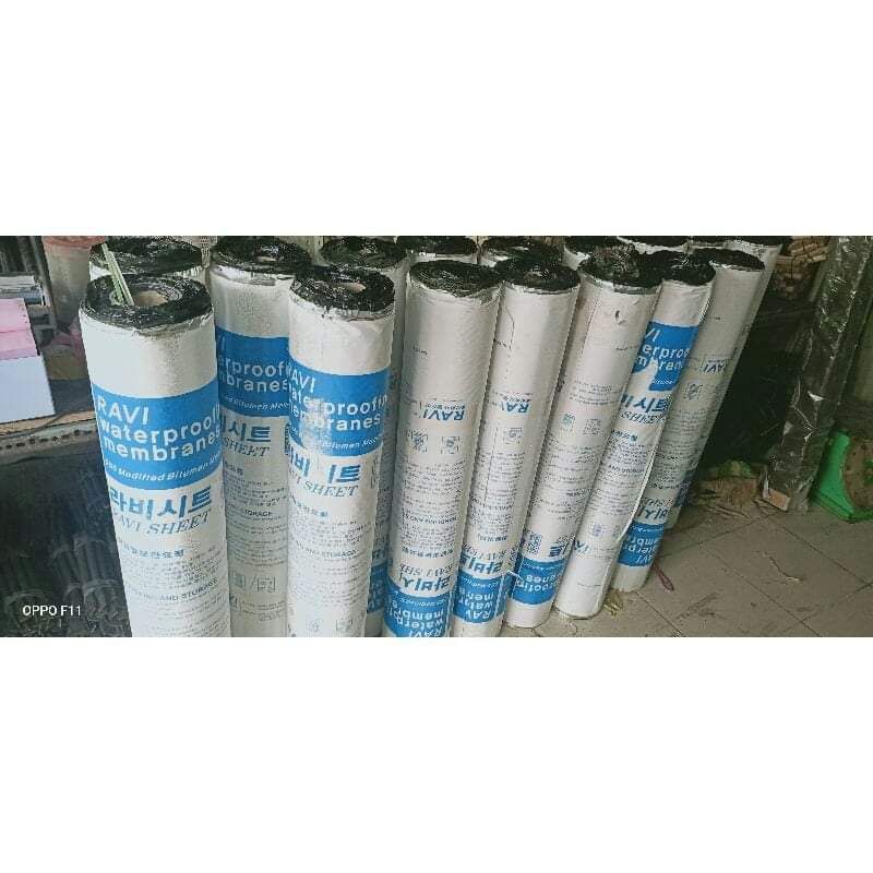 (Khổ cao 1m x Dài 15m )Cuộn keo dán chống thấm chống dột mái tôn đa năng sử lí siêu tốc