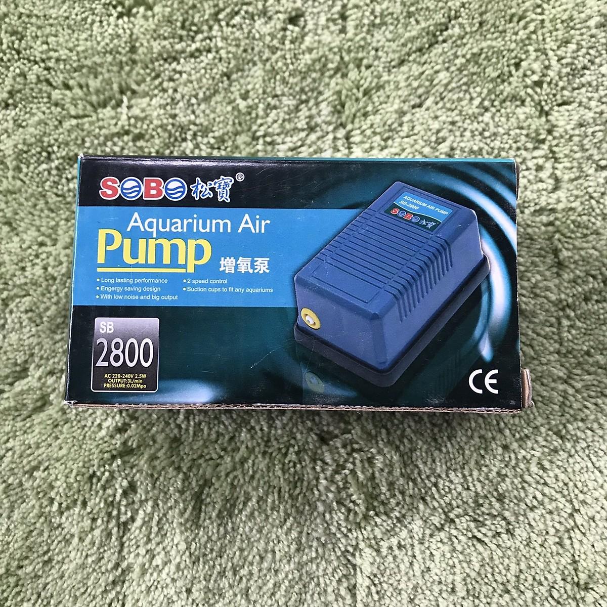 Máy sủi oxy mini 1 vòi 2800 2.5W 3L/min