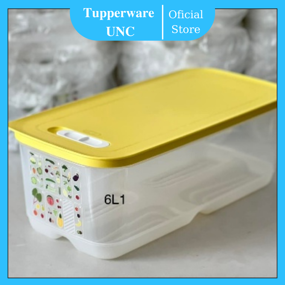 [Nhập RS0822 giảm 30k cho đơn 99k]Hộp trữ mát có nút hô hấp Ventsmart 6.1L - Tupperware