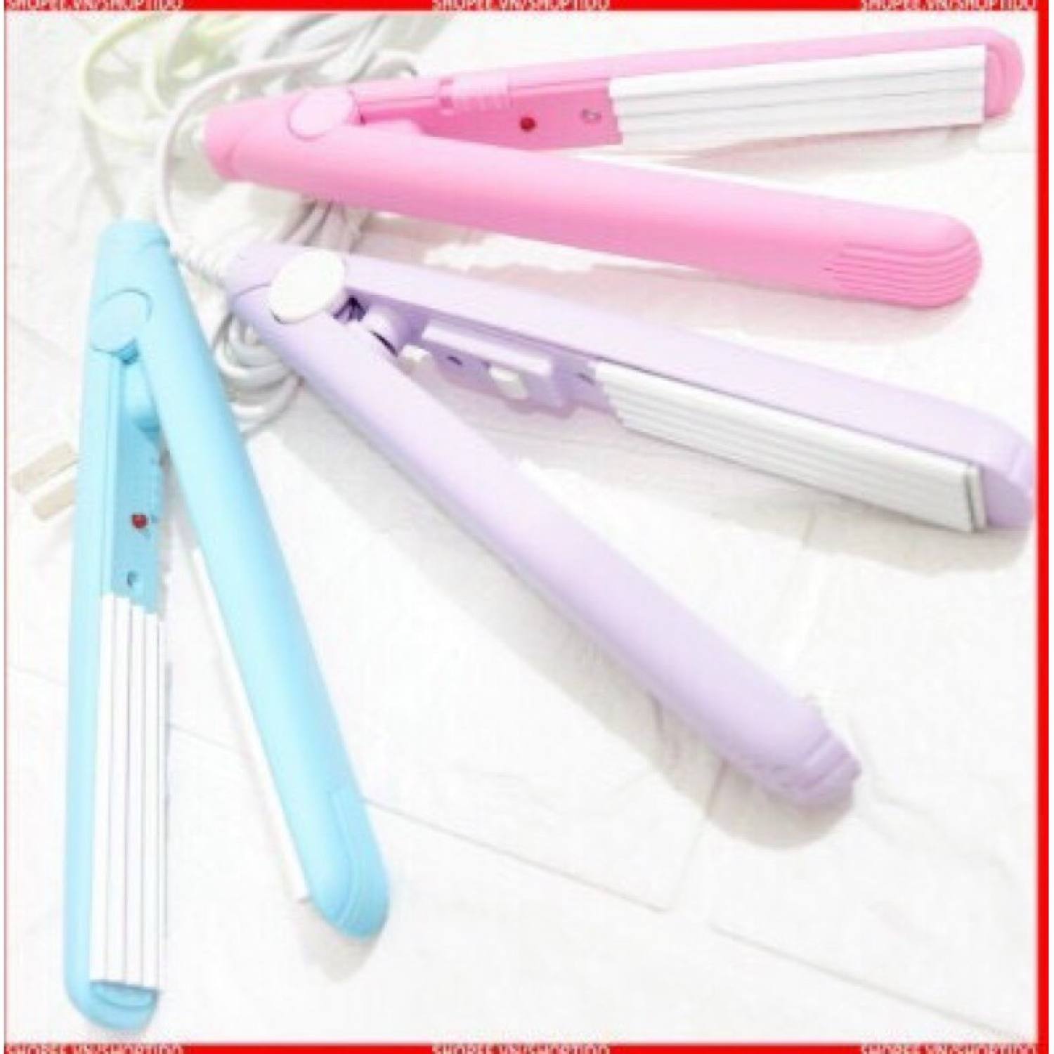 Máy Dập Xù/ Máy ép tóc mini Cute Sẵn Nhiều Màu