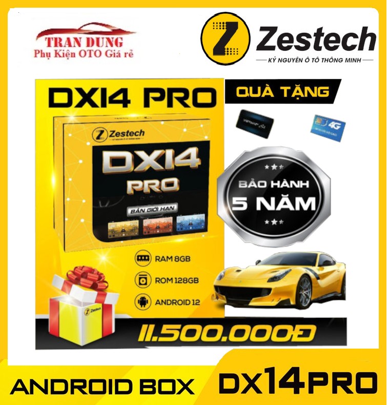 Android box ô tô zestech dx14pro -phần mềm vietmap s1 bản quyền •sim 4g - miễn phí 1 tháng.biến màn hình zin của ô tô thành màn hình android.– điều khiển giọng nói.thay đổi giao diện theo phong thủy cá nhân