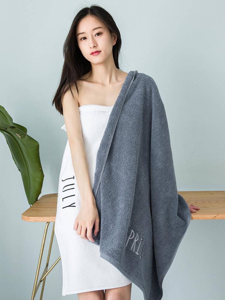 Khăn Tắm 100% Cotton Người Lớn Mềm Mại Siêu Hút Nước Của Nam Giới Và Phụ Nữ Nhanh Khô Cá Tính Mà 100% Cotton Cỡ Đại Vài Kiểu Hàn Quốc Khăn Mặt