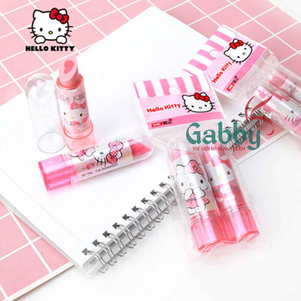 SET GÔM HÌNH THỎI SON (HELLO KITTY/ PRINCESS) - GABBY STORE