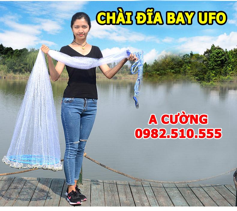 Chài Đĩa Bay Rút USA - 4M8 Thái Lan