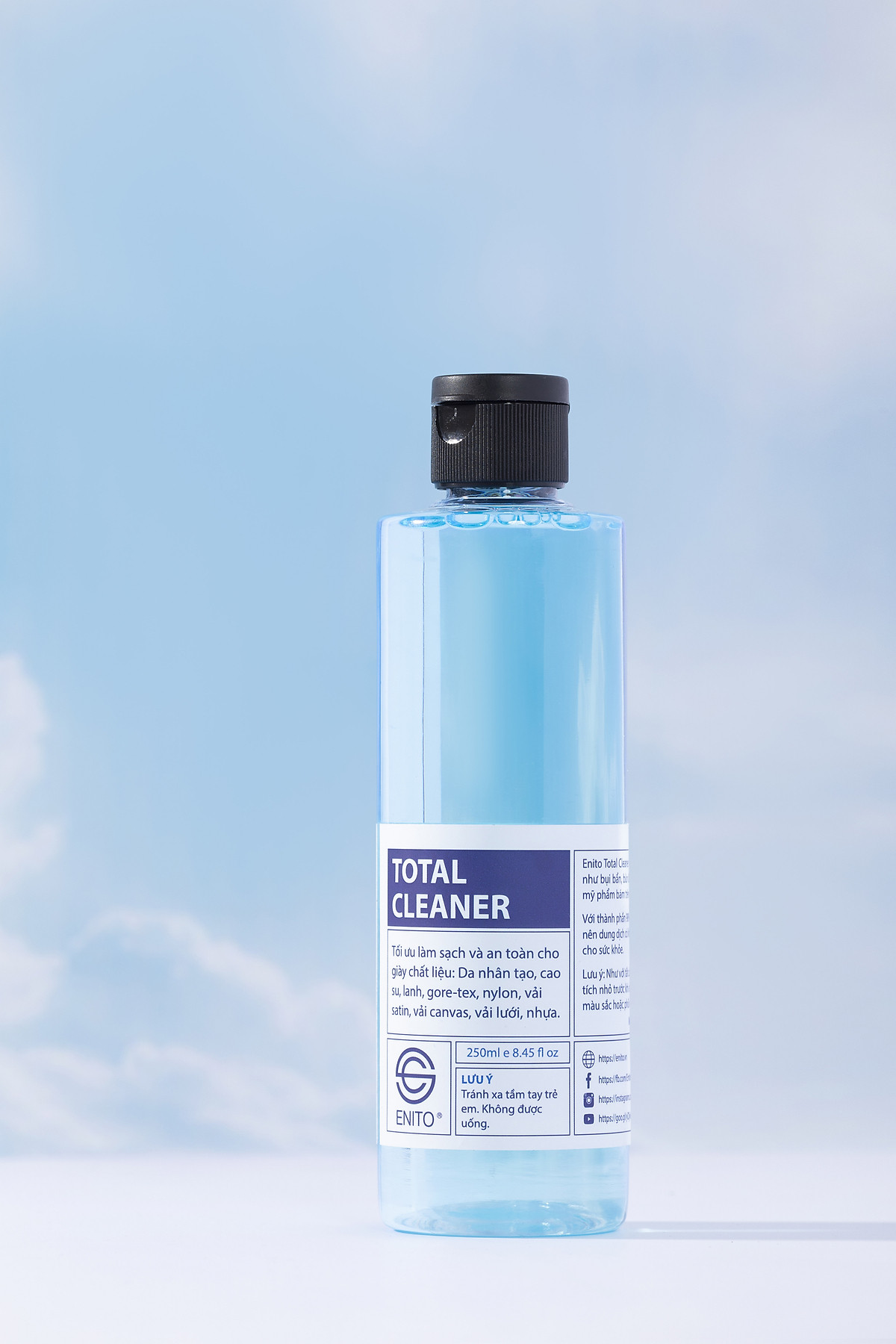 [Ảnh thật] [Chính hãng] Dung dịch vệ sinh giày Enito Total Cleaner 250ml