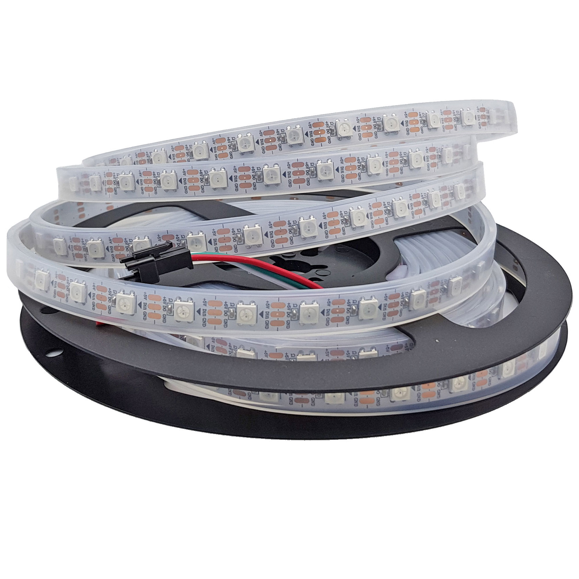 Led dây WS2812 5050 5VDC 1m 60 bóng (Không phủ epoxy - Có phủ epoxy - Bọc vỏ silicone))