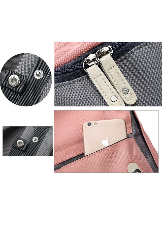 Balo thời trang phối chỉ màu du lịch KSH82 Shalla
