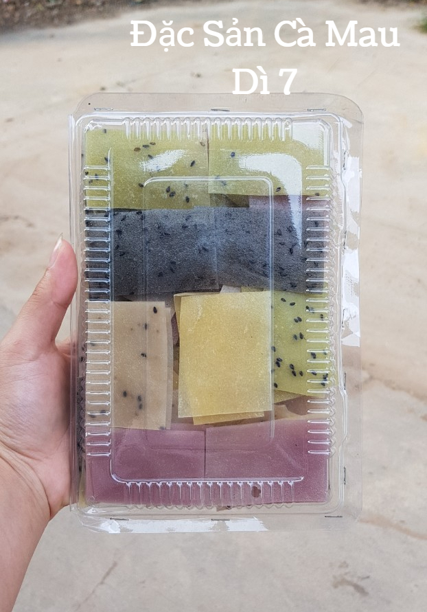 [250Gram] Bánh phồng nước cốt dừa, mix nhiều vị