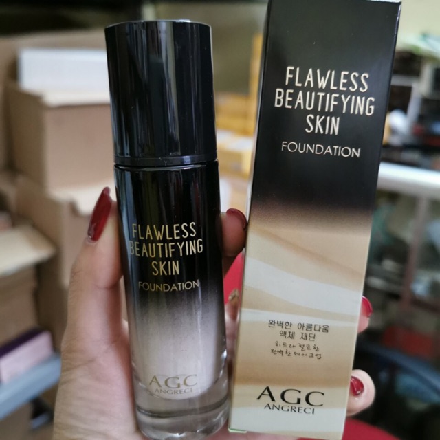 Kem Nền AGC flawless beautifying skin Chai Thủy Tinh Sang Trọng