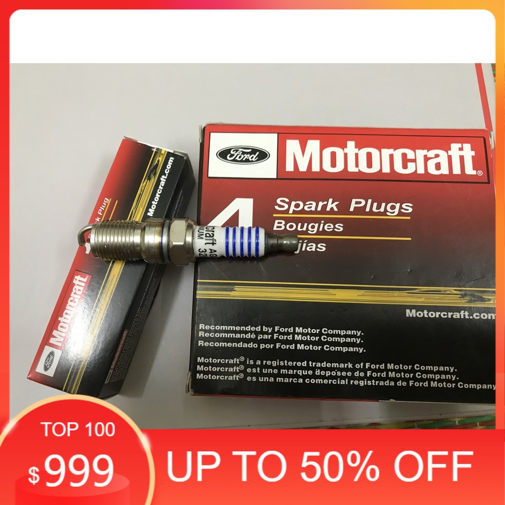 Bugi Motorcraft Platinum Ford chân ngắn