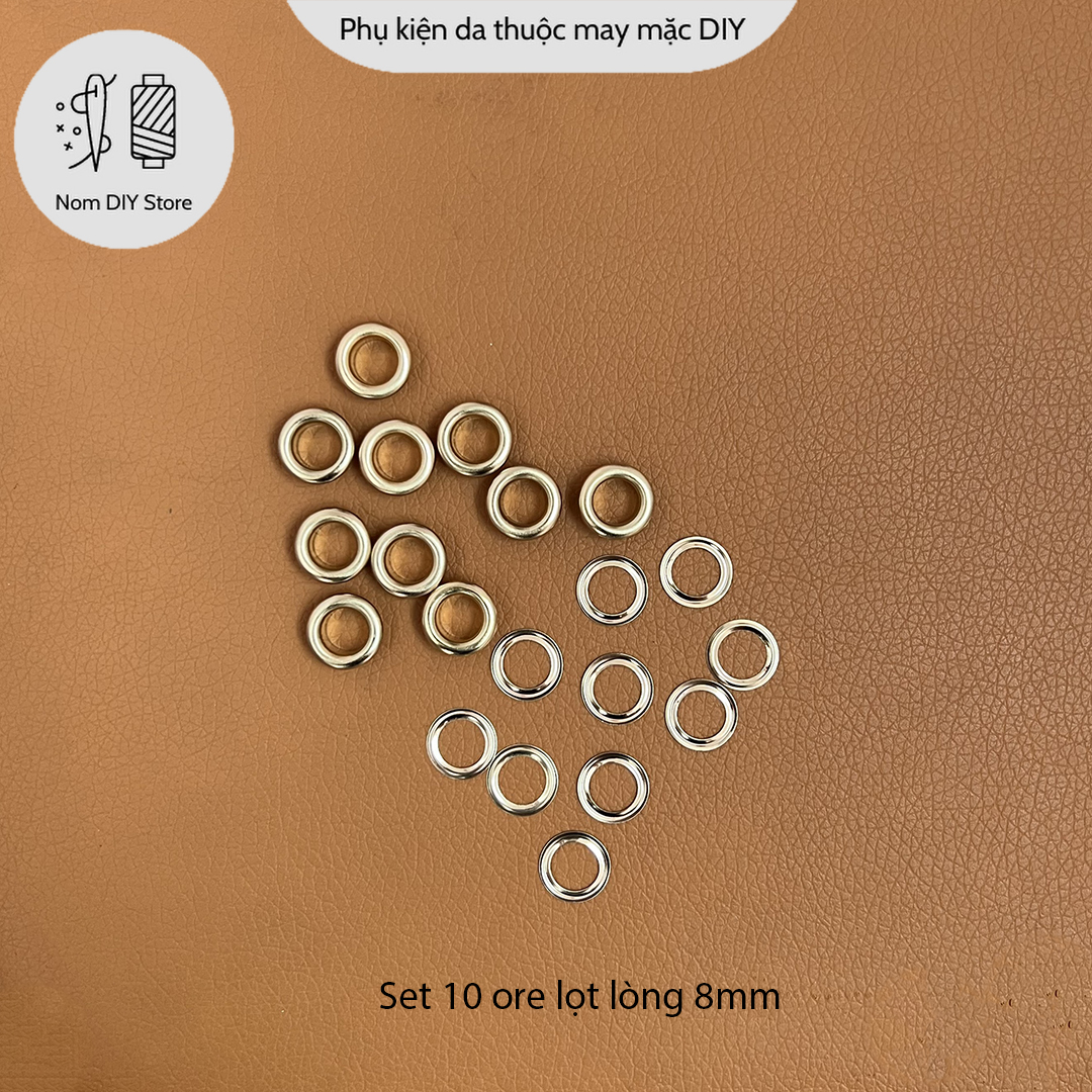 Eyelets trellis-eyelets ore alloy plating color gold accessories making leather handbags handmade crafts DIY