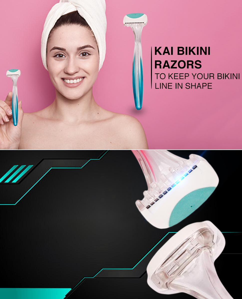 Dao Cạo Vùng Bikini KAI RAZOR Bộ 2 Cái