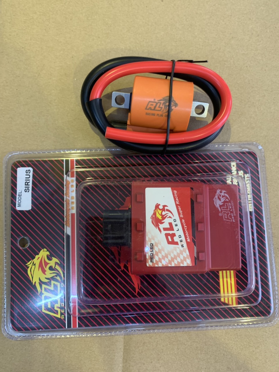 Ic và mobin sườn xe sirius xăng cơ hiệu redleo