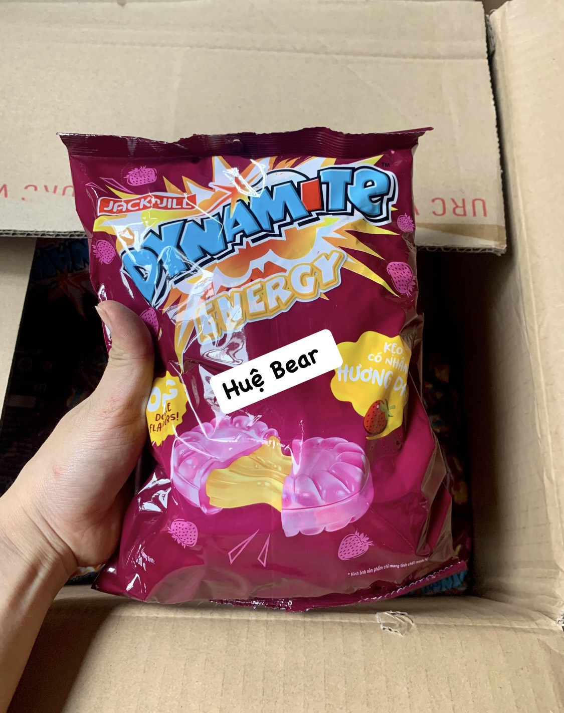 Kẹo Dynamite tăng lực nhân dâu