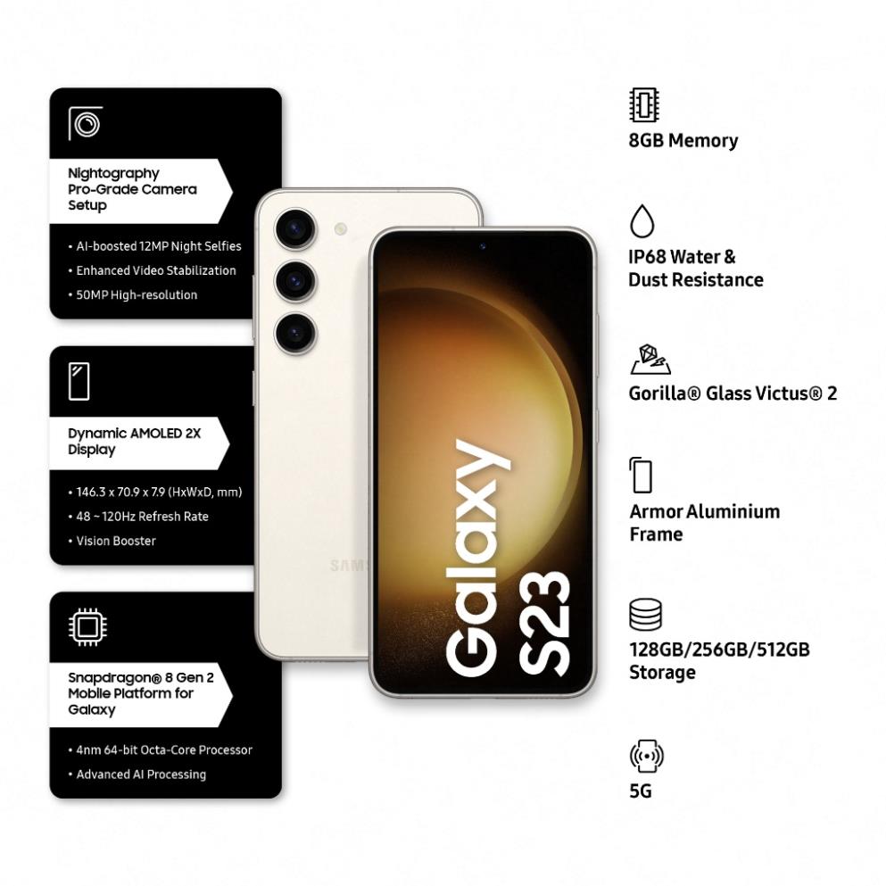 Điện thoại Samsung Galaxy S23