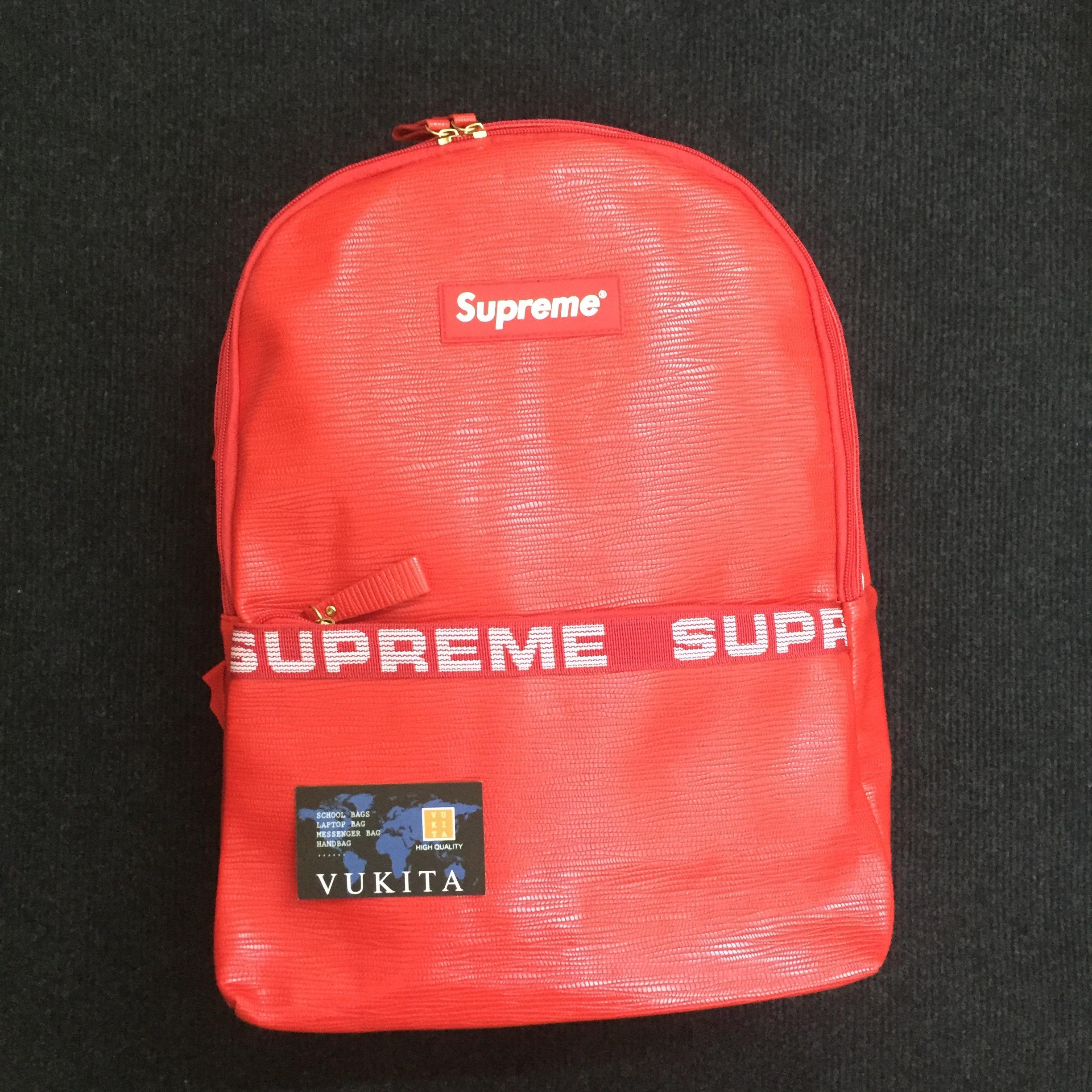 [HCM]Balo supreme da PU cao cấp LB48