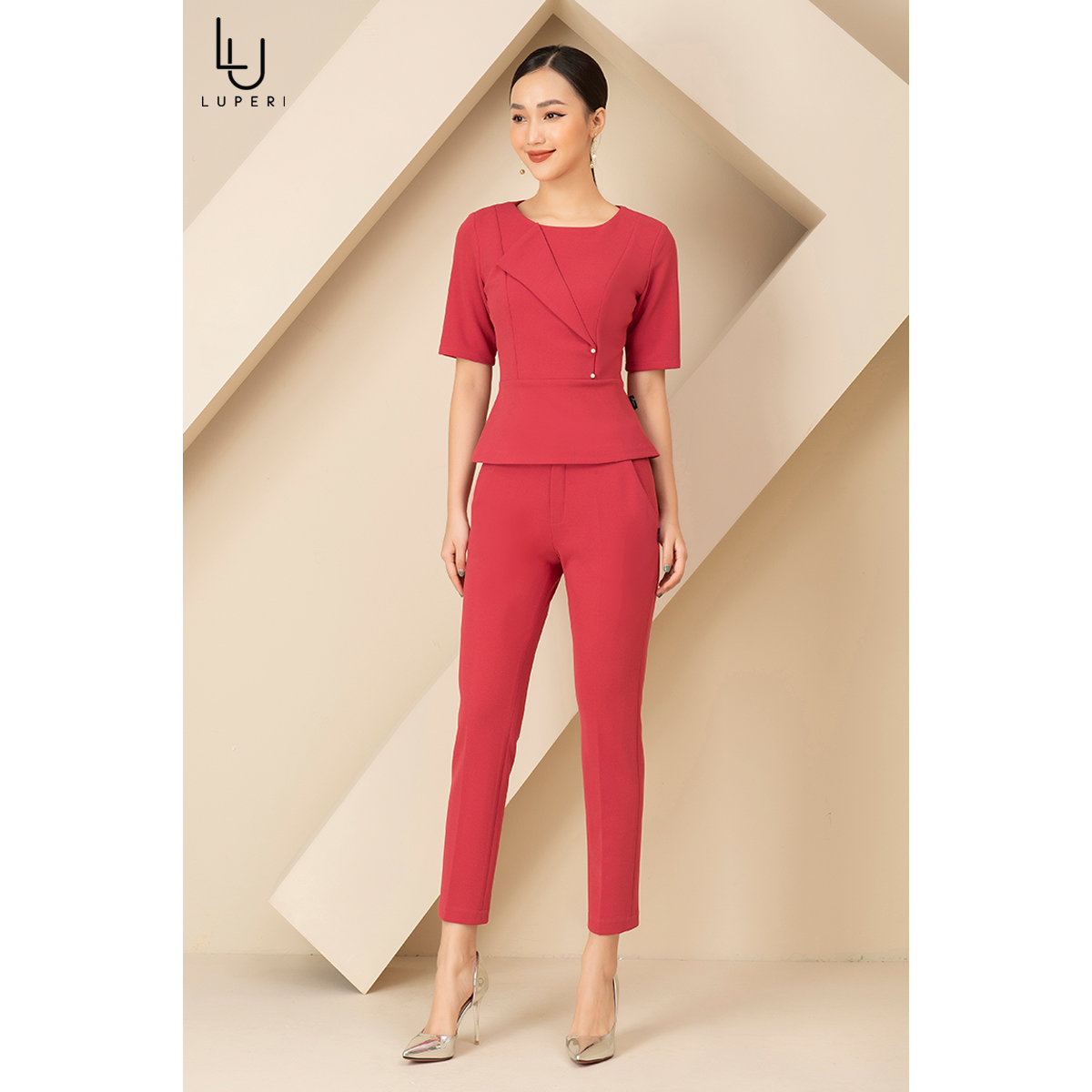 Sét bộ quần áo nữ cao cấp Luperi LFSB468