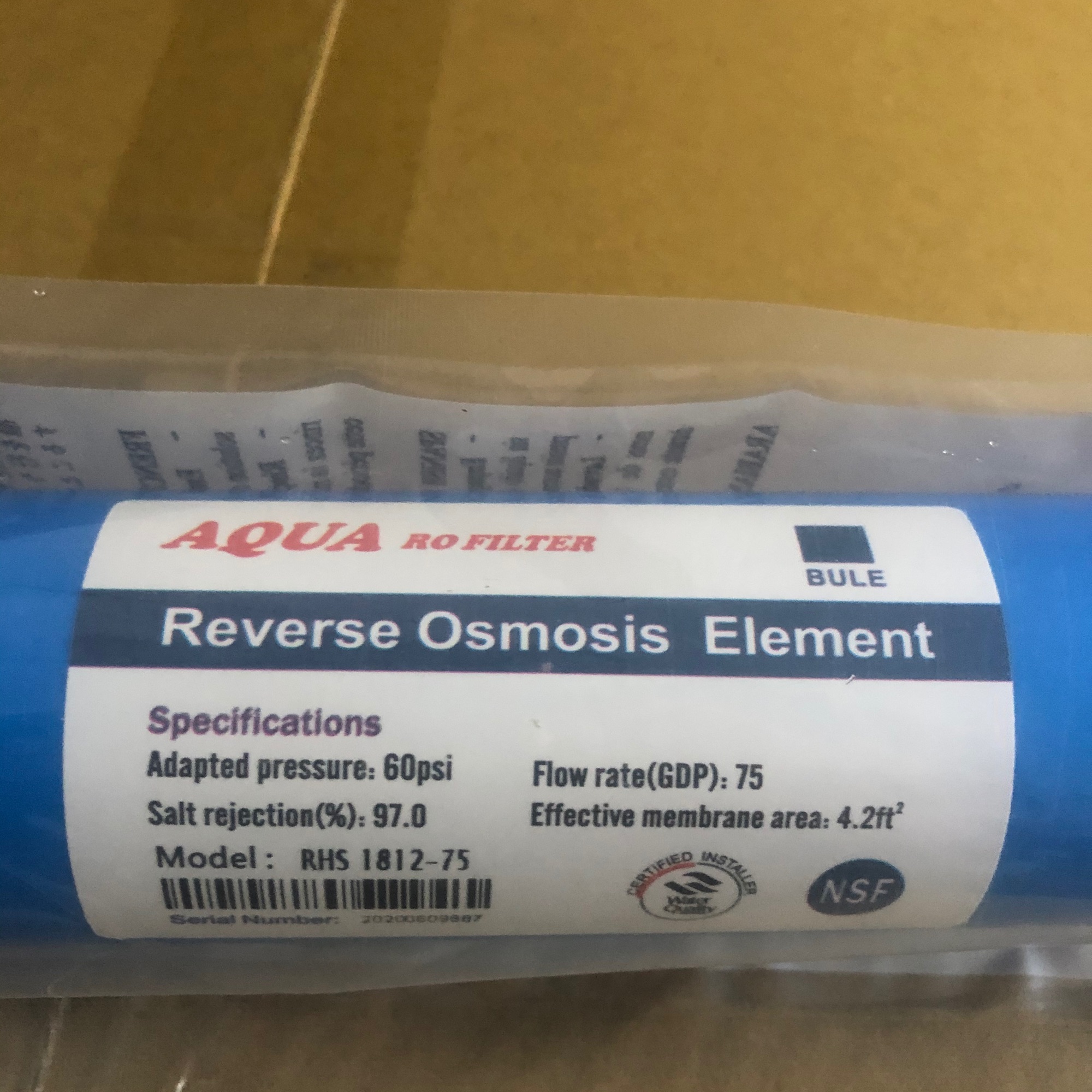 Màng lọc nước ro Aqua số 4 13 vòng