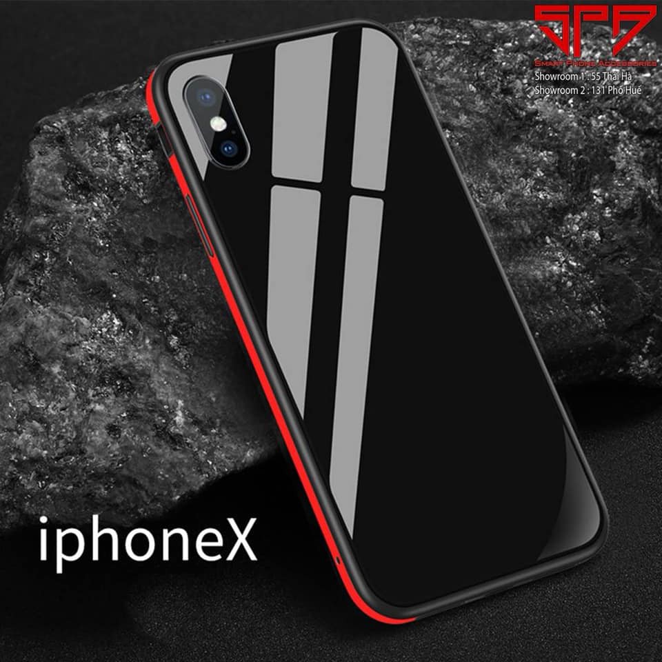 Ốp lưng dành cho Iphone hãng SULADA lưng trong viền màu