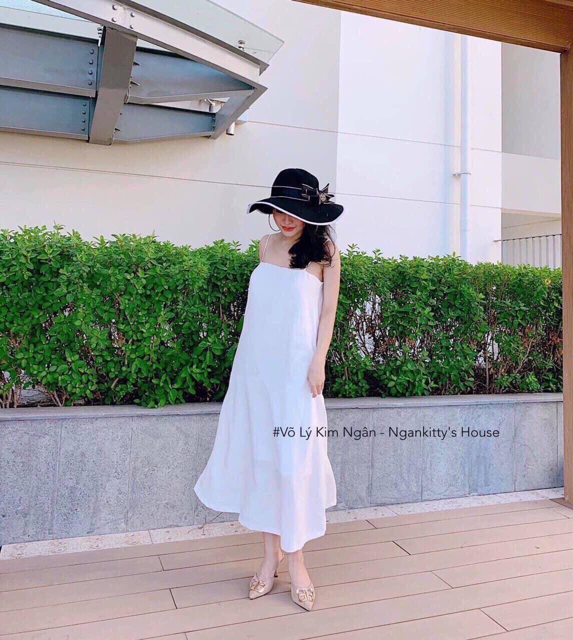 ĐẦM MAXI SUÔNG 2 DÂY