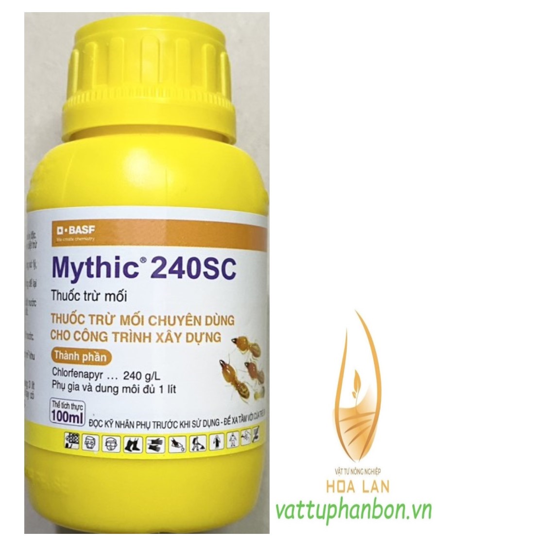 Mythic 240sc - thuốc trừ mối chuyên dùng cho công trình xây dựng - #095b# 100ml