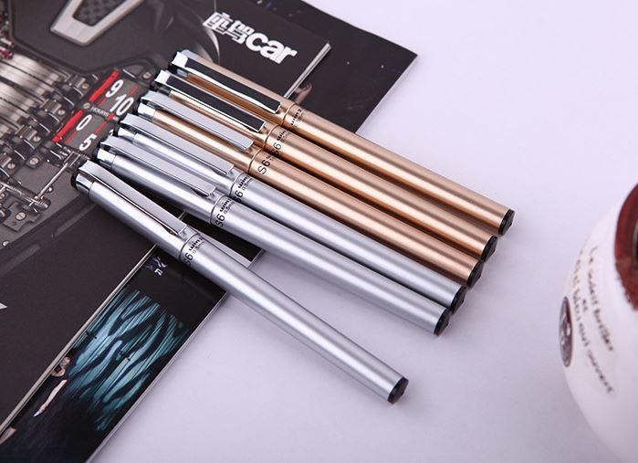 Combo 4 Bút ký Gel Winning WIN 583 S6 0.5mm mực đen