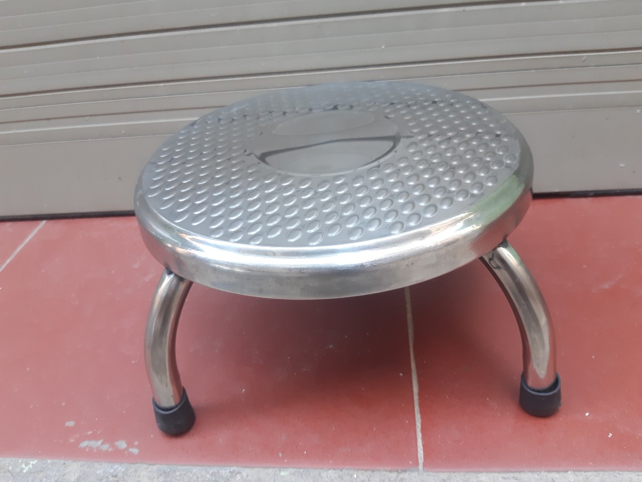 Ghế đôn cao cấp inox dày thấp