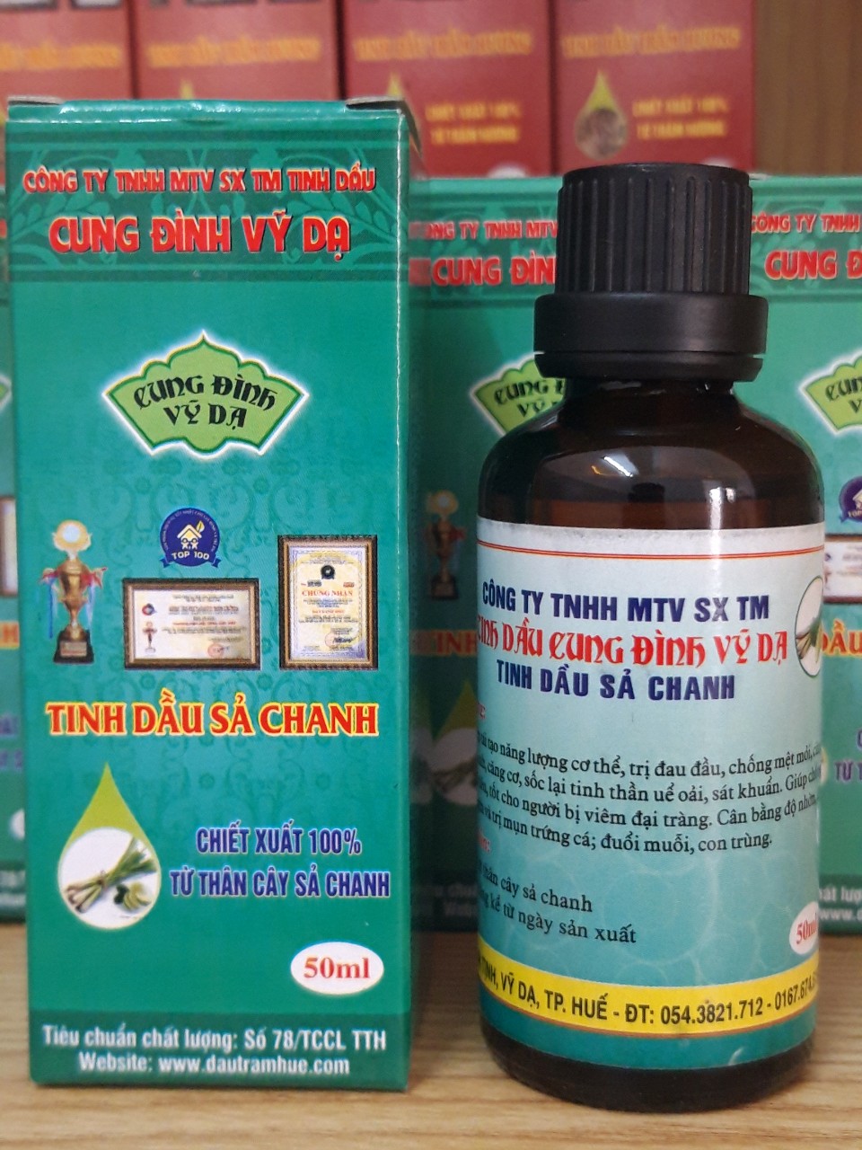 Tinh Dầu Sả Chanh Cung Đình Vỹ Dạ 50ml