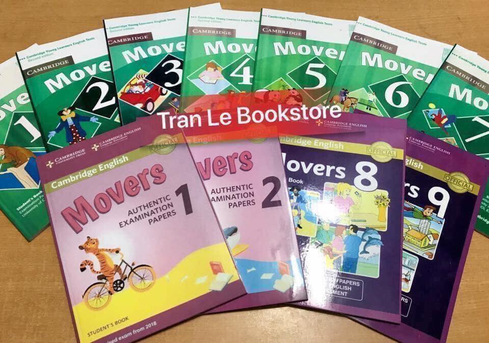 Starters, Movers, Flyers examination papers - Bộ đề test 13 cuốn