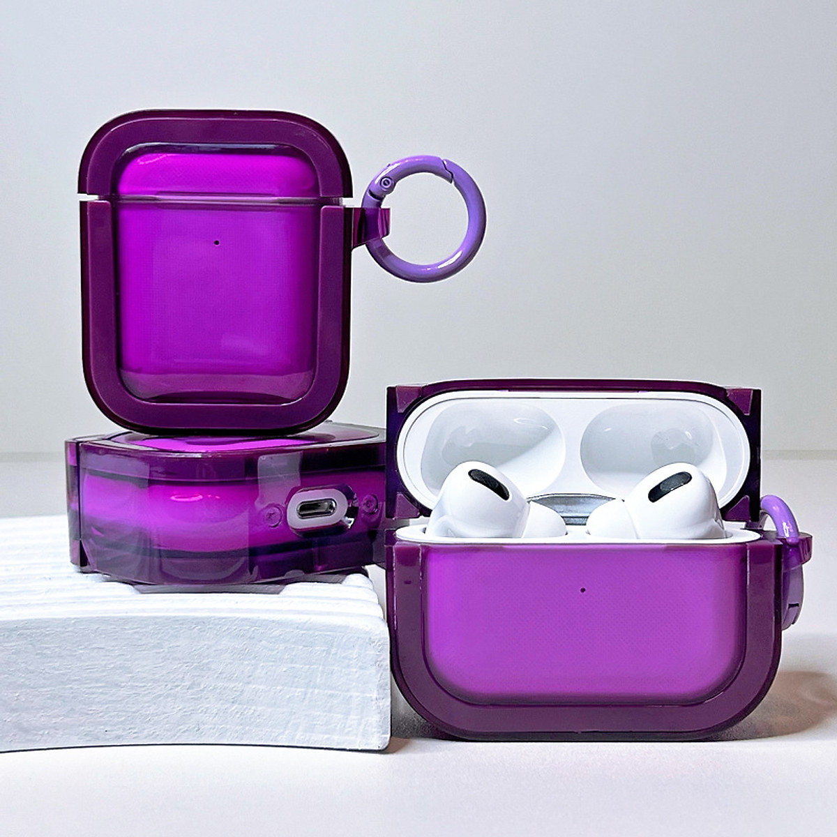 Ốp silicon neon cho airpods 1&2 / airpods pro / airpods 3 / airpods pro 2