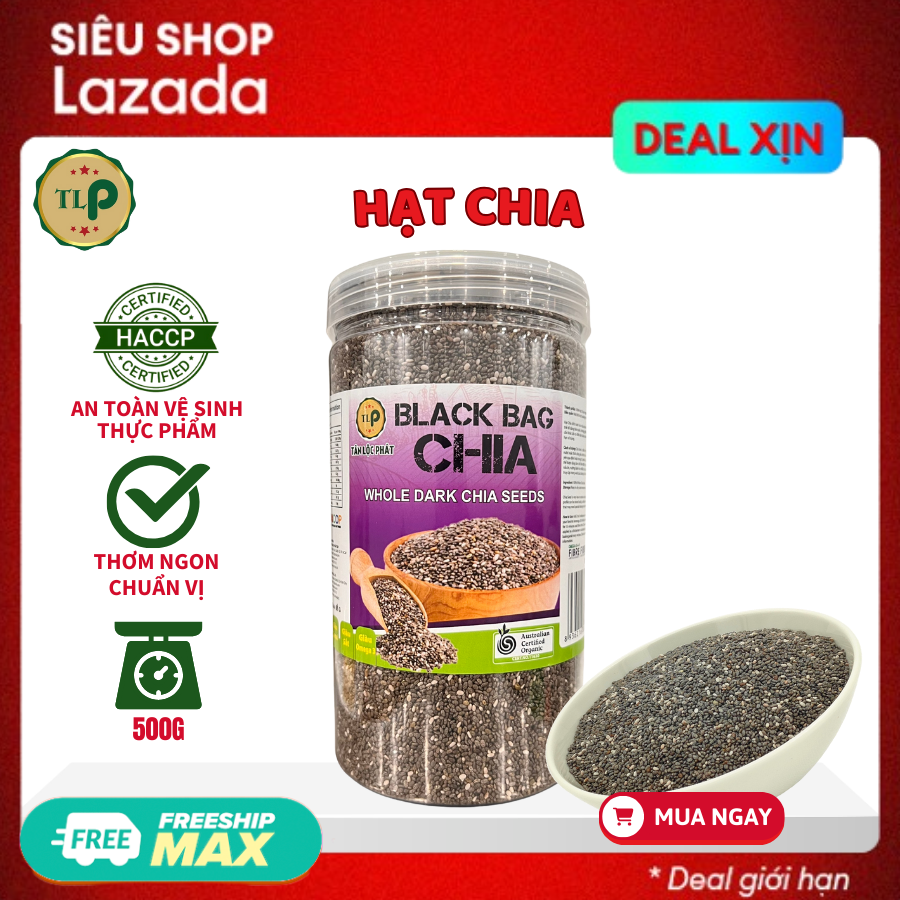 Hạt Chia Hũ 500gr Tân Lộc Phát