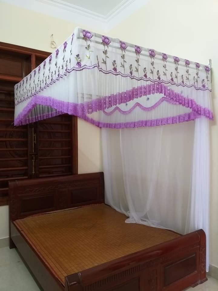 (CHỈ CÓ MÀN CHƯA CÓ KHUNG) Màn khung vuông ren Lạnh(gồm đỉnh màn về phần thân màn) - NHIỀU MÀU LỰA CHỌN