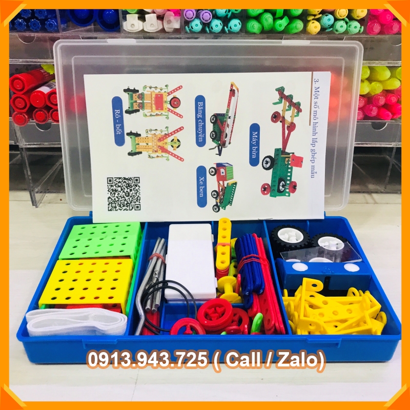 Bộ lắp ghép mô hình kĩ thuật lớp 4+5