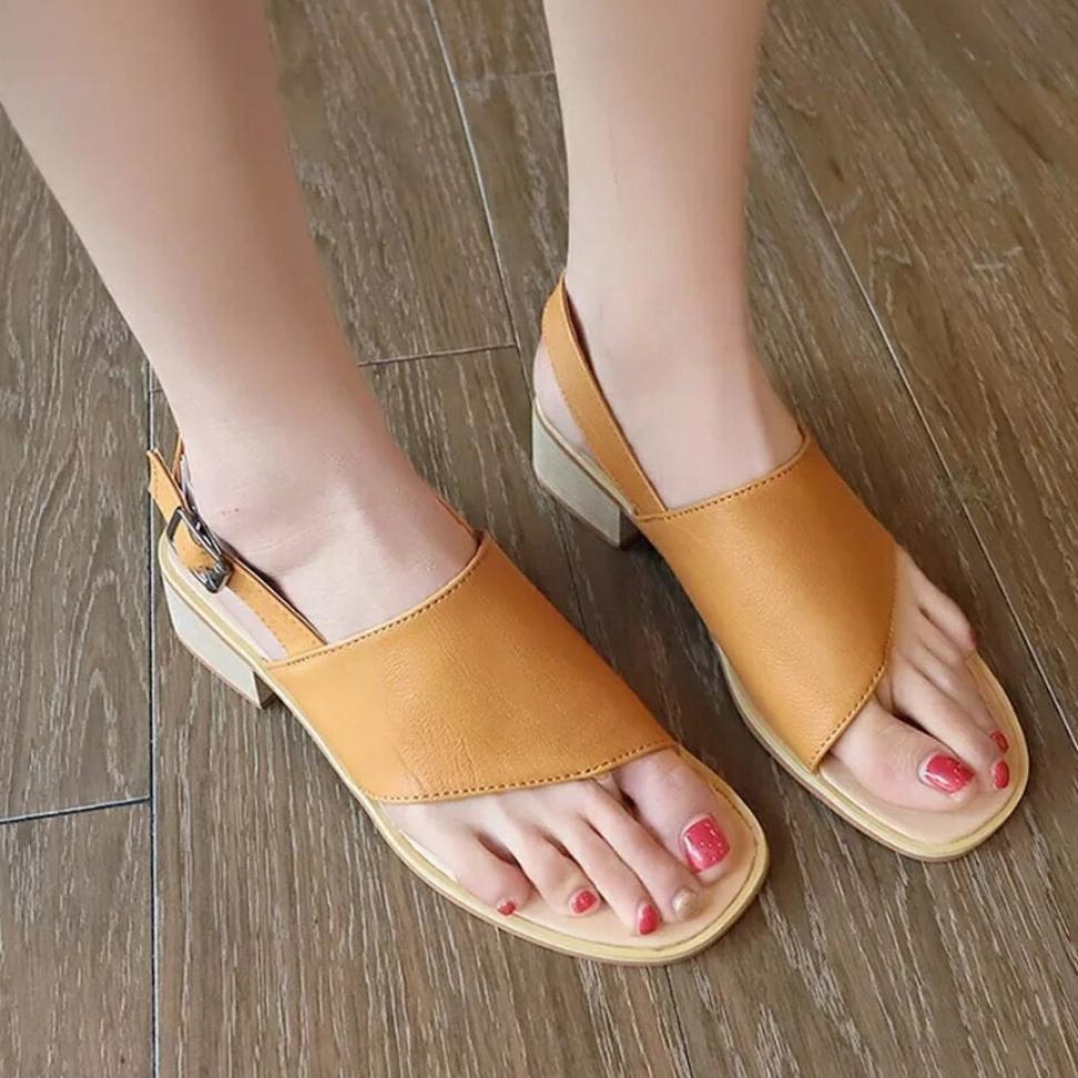 sandal quai da bản to xỏ ngón