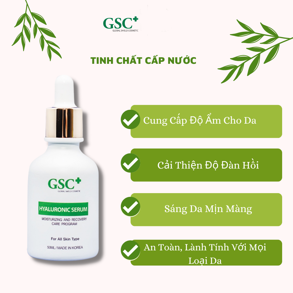 Tinh Chất Cấp Nước GSC Hyaluronic Serum