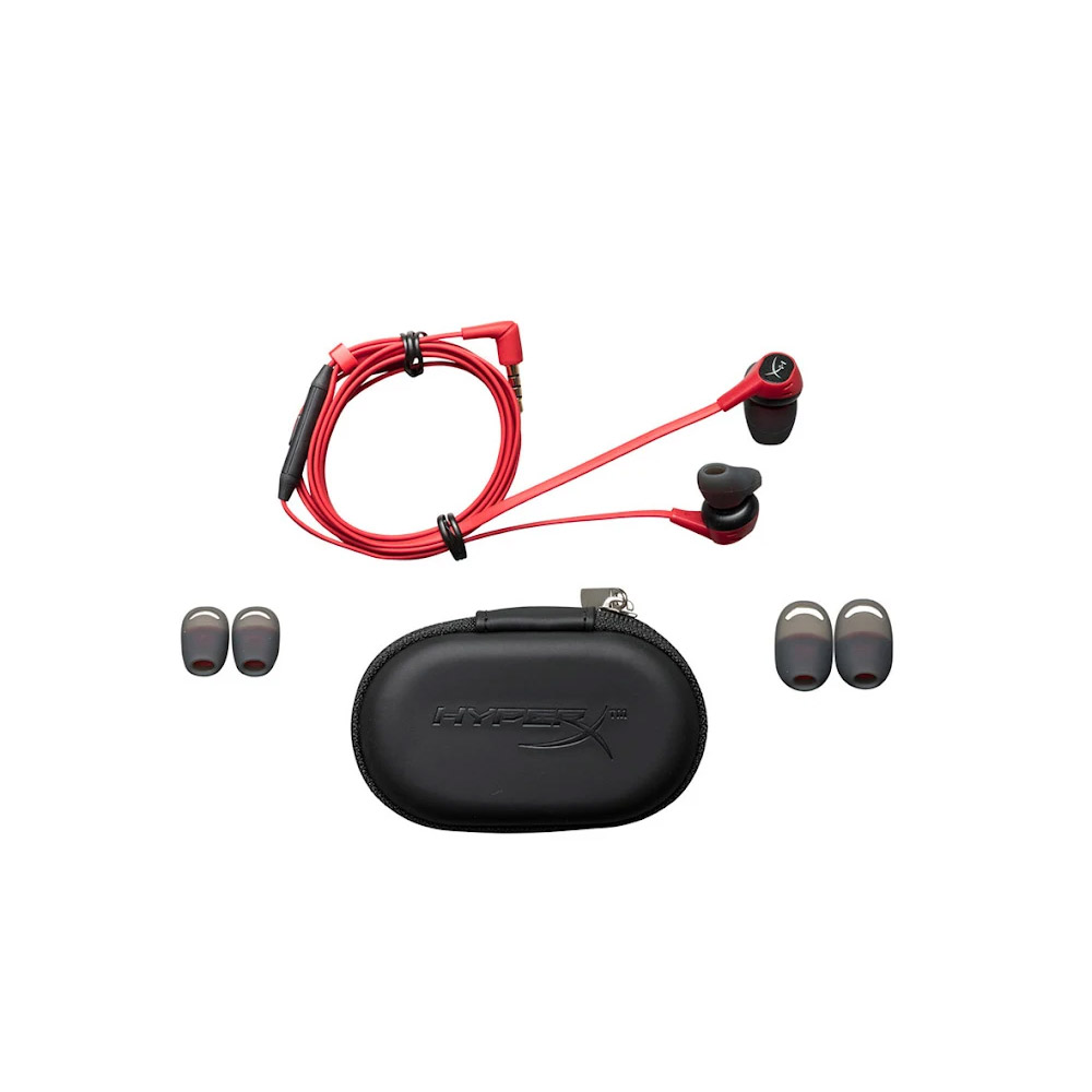 Headset HyperX Cloud earbuds (hx-hsceb-rd) (Red) - Warranty 24 month