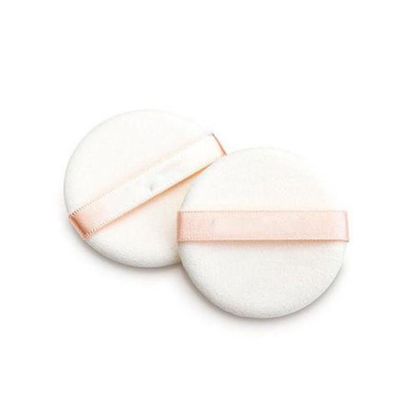 Set Bông phấn nước Round flocked Puff - 2 miếng TRẮNG - Tròn
