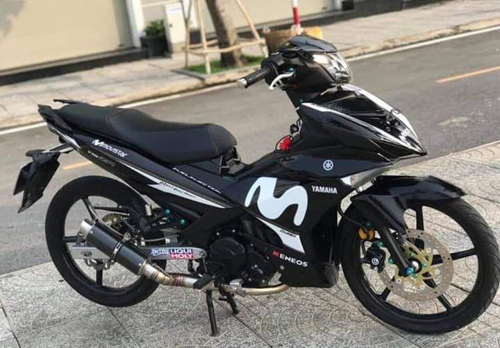 Tem trùm exciter 150 movistar đen trắng, tem exciter 150, team trùm exciter 150, tem xe exciter 150, team trùm ex 150, team xe exciter 150 movistar đen trắng