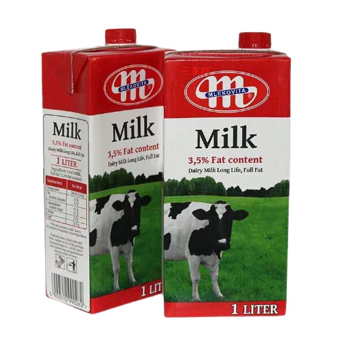 COMBO 2 Hộp Sữa Tươi Nguyên Kem MLEKOVITA 1L - Sữa Ba Lan Nhập Khẩu