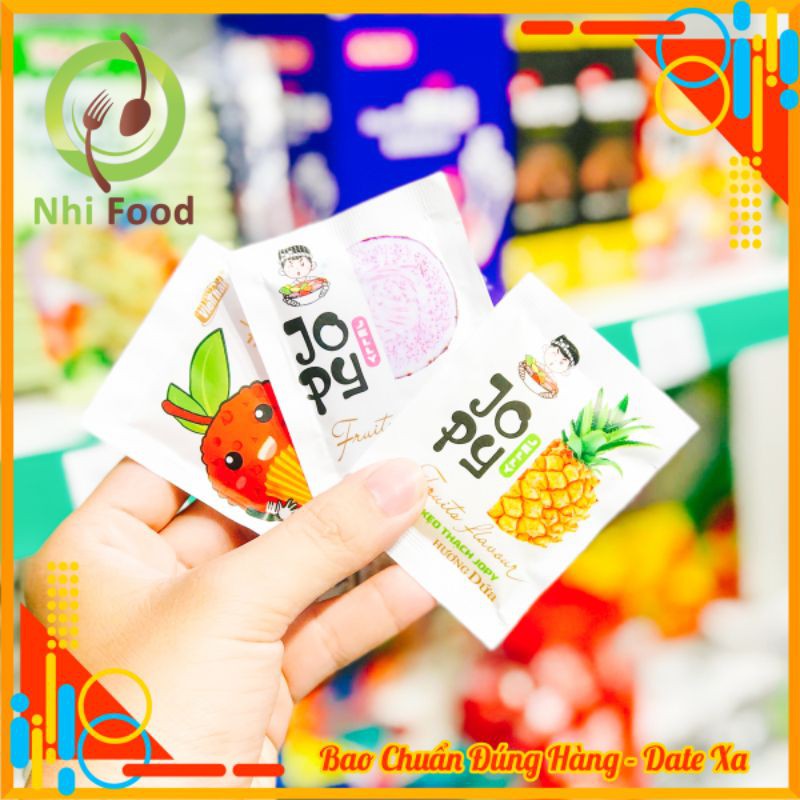 Thạch Rau Câu JoPy Trái Cây 1Kg Đủ 7 Vị
