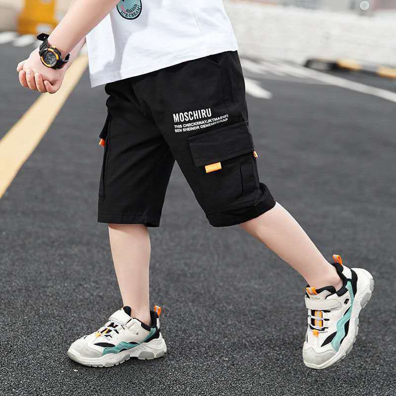 Quần Short Kaki Cạp Chun Trẻ Em Nhiều Màu (N00718)