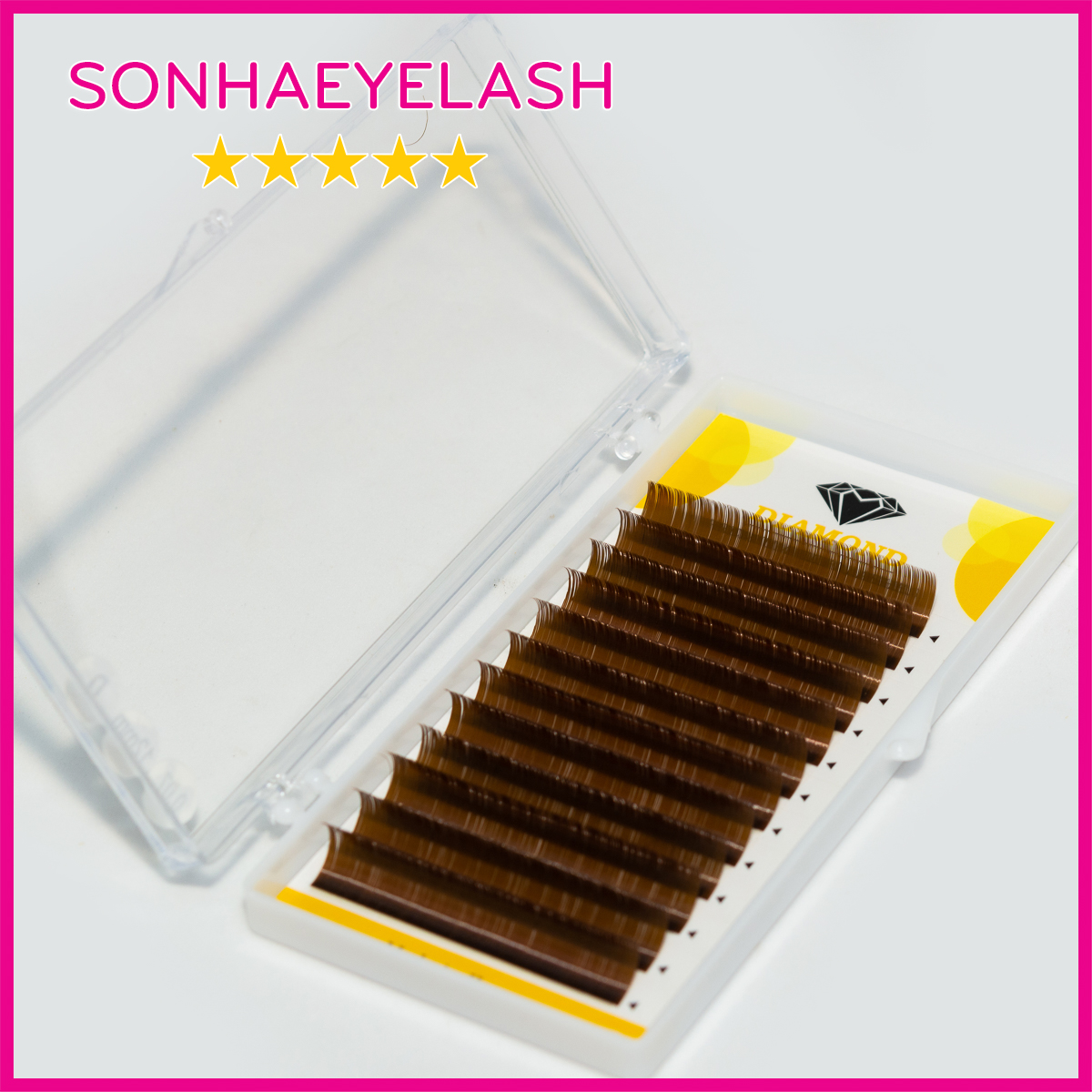 Mi khay nâu tây nhiều size