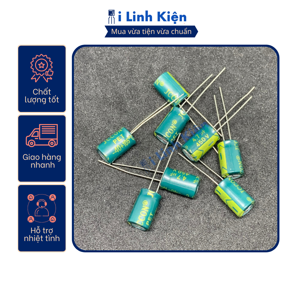 Tụ hóa 400V 22uF 150uF Combo 10 con chất lượng cao.