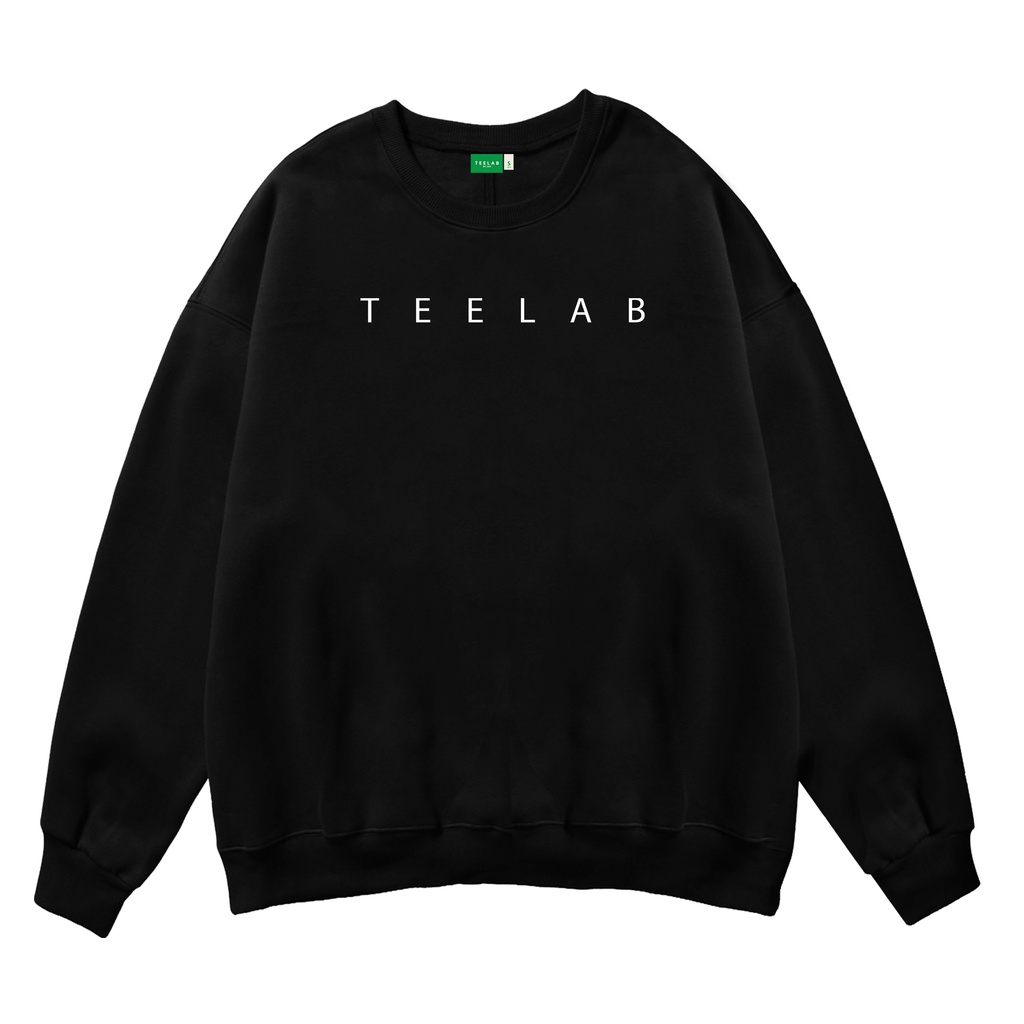 LUCKÁo Sweater Dài Tay Unisex Teelab Basic Logo LS002