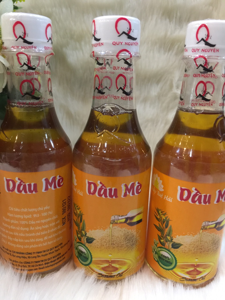 Dầu Mè Nguyên Chất 250ml