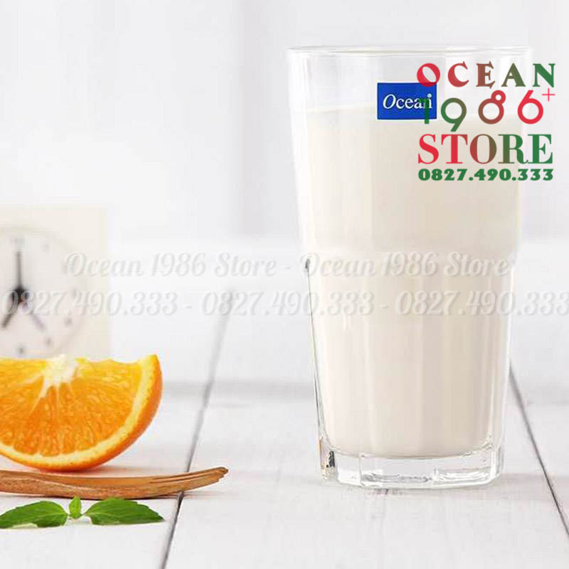 Bộ 6 Cốc Thủy Tinh Centra Long Drink Ocean – P01963 – 495ml